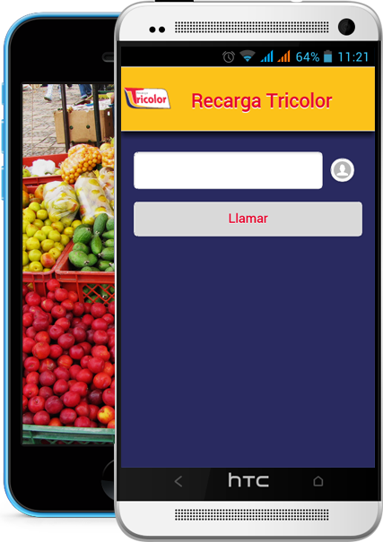Descarga la app de Recarga Tricolor